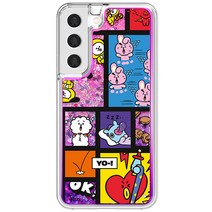아이컬러즈 BT21 포커스 온 미 블링 아쿠아 휴대폰 케이스