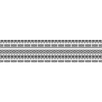 북유럽 에스닉 패턴 디자인 아트 테이블러너, 13, 50 x 190 cm