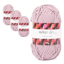 브랜드얀 메이크업 뜨개실 4p, 382 무궁화, 65m