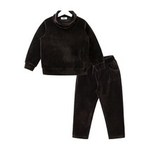 유라비 아동용 티그 벨벳 상하복세트