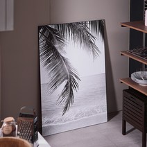 5단 높이조절 접이식 갤러리 테이블 1000 x 600 mm, 해변가야자수