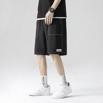 구디프 남성용 5부 편안한 캐주얼 반바지