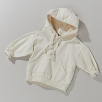 미니달콩 아동용 비주얼 끈 후드티
