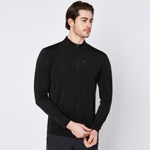 Tech 남성용 긴팔 집업 티셔츠