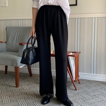 슈가펀 여성용 달리 쫀쫀 스판 밴딩 부츠컷 팬츠