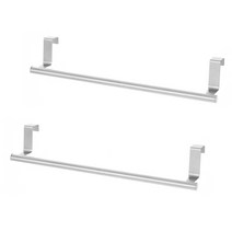 노바리빙 주방 스테인레스 행주걸이 랙 36cm, 2개