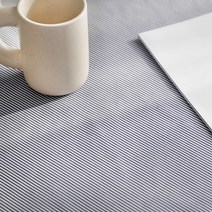 천팜 40수 폴리면 혼방 프리모 스트라이프 패브릭 원단, 1100 네이비