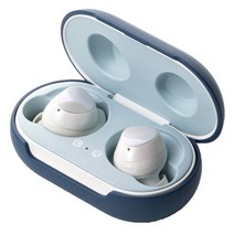 아이몰 갤럭시 버즈 / 버즈플러스 컬러 하드 케이스, 탄블루