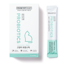 프롬벳 고양이 순수스틱 프로바이오틱스 츄르 12g x 12p, 1개, 위장 건강