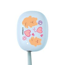 트라이코지 러브베어 LED 미니 휴대용 칫솔살균기, STB-022, 베어