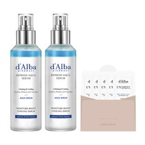 달바 화이트 트러플 리프레쉬 아쿠아 세럼 150ml x 2p + 에센스 선크림 3ml x 5p, 1세트
