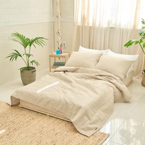 심플럭스 썸머워싱 시어서커 차렵이불 + 베개커버 세트