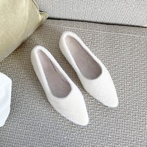 소프트 퍼 슬립온 스니커즈