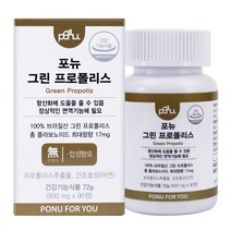 포뉴 그린 프로폴리스 72g, 90정, 1개