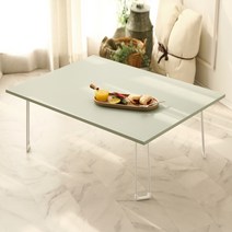 스토리퍼니쳐 LPM 비스포크 접이식테이블 800, 민트그레이