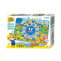 뽀로로 점핑 플레이매트 보드게임, 파란색