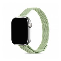 스페이스쉴드 슬림 스마트워치 메탈 밴드 스트랩, 그린티