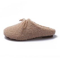 여성용 리본 뮬 블로퍼