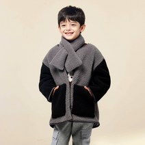 올리반 아동용 머플러 부클 점퍼