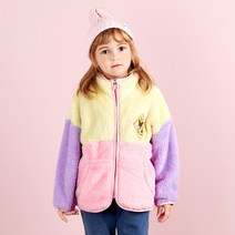 월튼키즈 아동용 컬러 블럭 후리스 점퍼