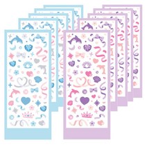 루카랩 올인 데코 씰 스티커 2종 x 5p 세트, D(아쿠아 블루, 아쿠아 퍼플), 1세트
