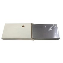 아이딜레이저 파이버 레이저 마킹기 알루미늄 카드 명판 50p, 실버, 1개
