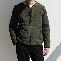 지지블랙 남성용 로덴 퀄팅 점퍼