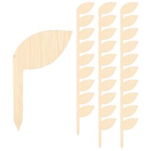 소프트홀릭 내추럴 화분 식물 이름표 네임택 나뭇잎 30p