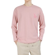 다꾸앙 남성용 로스앤 라운드넥 긴팔 티셔츠 D02M13_tl2542