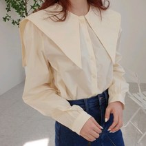 슈가펀 버디르 빅 카라 블라우스
