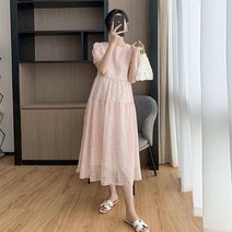 쉬폰 임산부 원피스