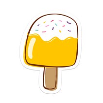 힐링쉴드 무선충전 마그네틱 플렉시블 아이스크림 맥세이프 메탈 플레이트 핸드폰 거치대, 옐로우