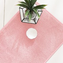 롤리팝 특대형 주방매트, 밀키핑크