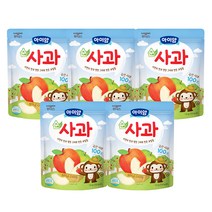 일동후디스 아이얌 동결건조 과일칩, 순사과, 5개
