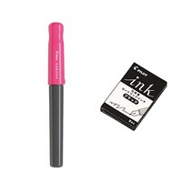 파이롯트 카쿠노 만년필 + 카트리지 5p 세트, F, P(만년필), 블랙(카트리지)