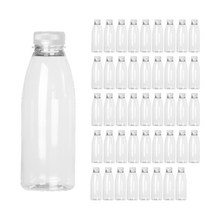 서울패키지 투명 음료 페트병 화이트 캡, 450ml, 45개