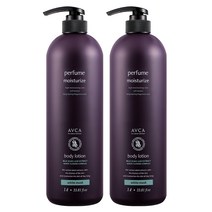 아브카 퍼퓸 대용량 바디로션 화이트머스크향, 2개, 1000ml