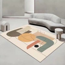 JCP 리빙룸 유니크 드로잉 러그