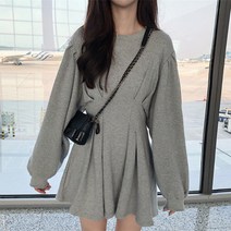 해피리빙 에이히루어 S라인 시크한 무지원피스