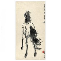 리즈제이니 인테리어용품 그림 서예 동양화 말 08 K13724