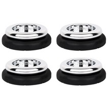 와이넷 PREMIUM 딱이지 세탁기 받침대 블랙 4p + 실버 4p, 1세트