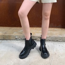 벨레페 휴고 4cm 양사이드 밴딩 포인트 첼시부츠