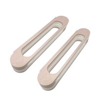 홈바내쓰 접착식 코너 다용도 슬리퍼 걸이, 핑크, 2개