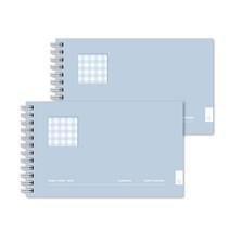 대시앤도트 레디 스터디 미니 6개월 스터디플래너 2p, 블루소다