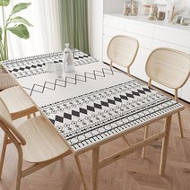 마켓에이 격자패턴 방수 테이블매트, TYPE4, 70 x 70 cm