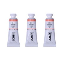 신한에쎈스 아크릴 컬러 물감 Tube A 시리즈 셸 핑크 3p, 1색, 50ml