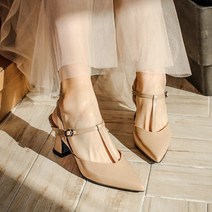 피에스메리제인 T-strap sling back 7cm