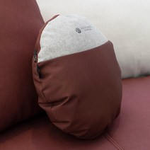 뫼르소 앳홈 원형 쿠션, 버건디샴페인