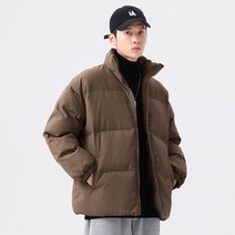 피어니스트 남성용 무지 코튼 컬러 숏 패딩