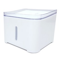 스퀘어 반려동물 정수기 2L, 화이트